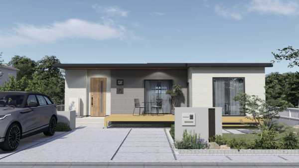 コストを抑えて安心に暮らす——50㎡の平屋住宅はシニア世代にぴったり